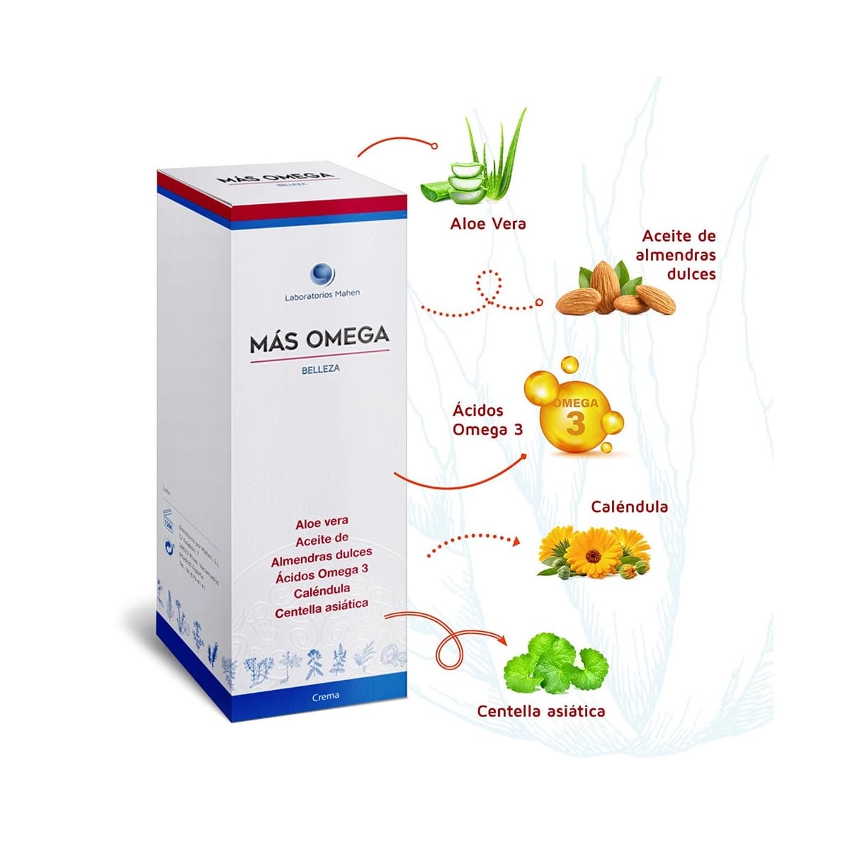 Mas Omega Crema (belleza) 100 ml Mahen