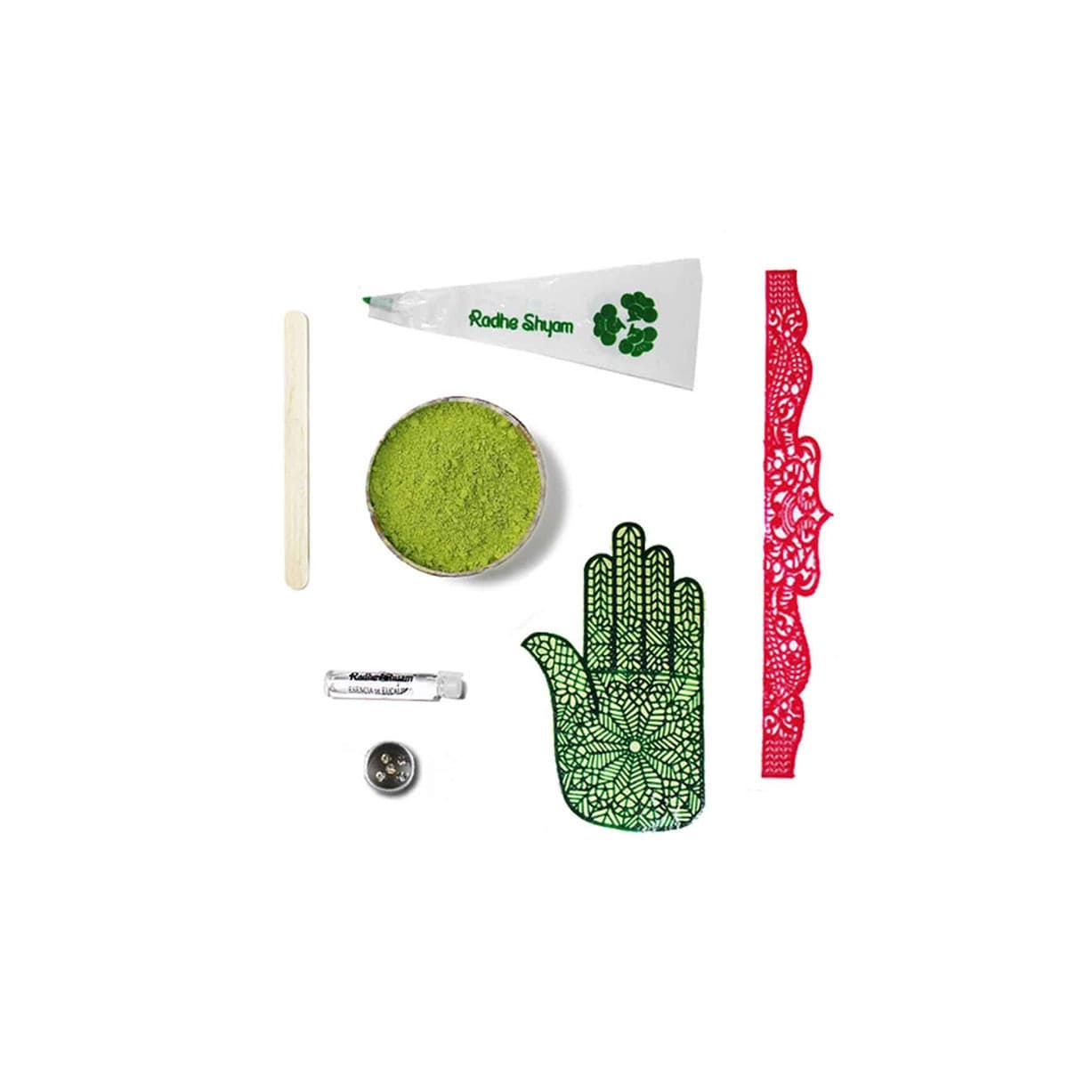 Henna Tatuaje polvo 50 gr. Radhe Shyam
