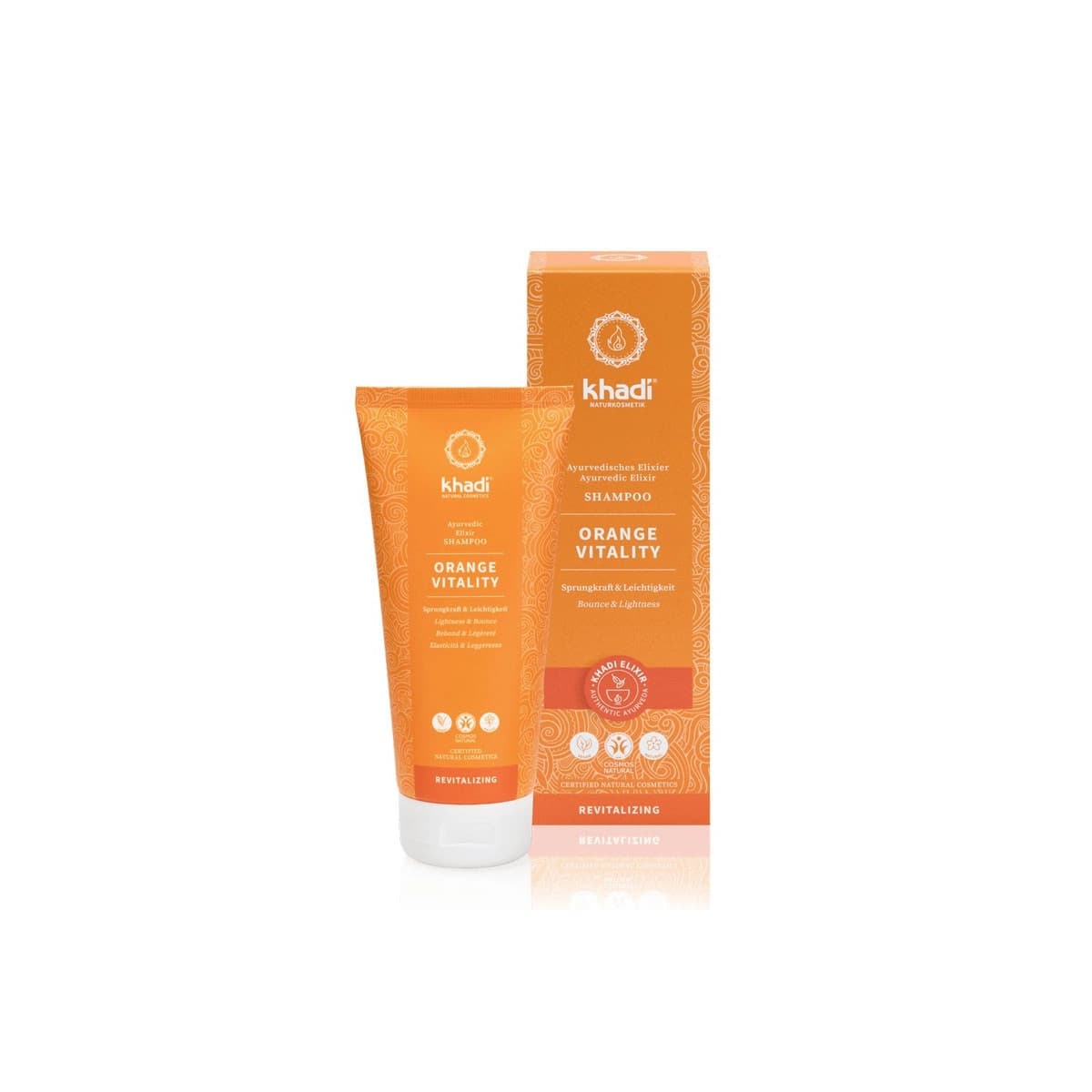 Champu Naranja Vitalidad 200ml Khadi