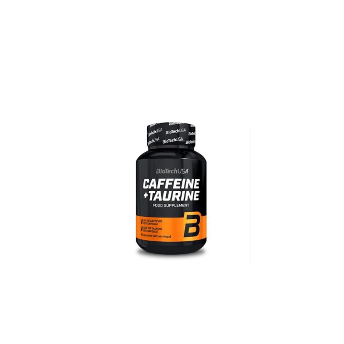 Cafeina+Taurina 60 capsulas BiotechUSA