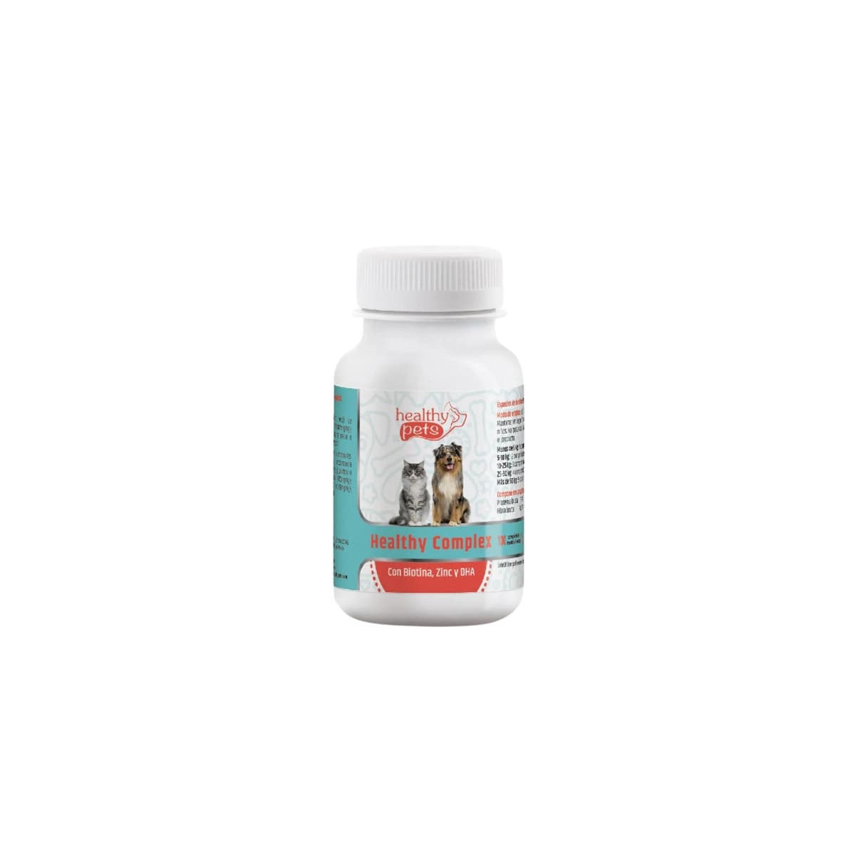 Healthy complex pelo sano 1g 100 comprimidos Healthy Pets