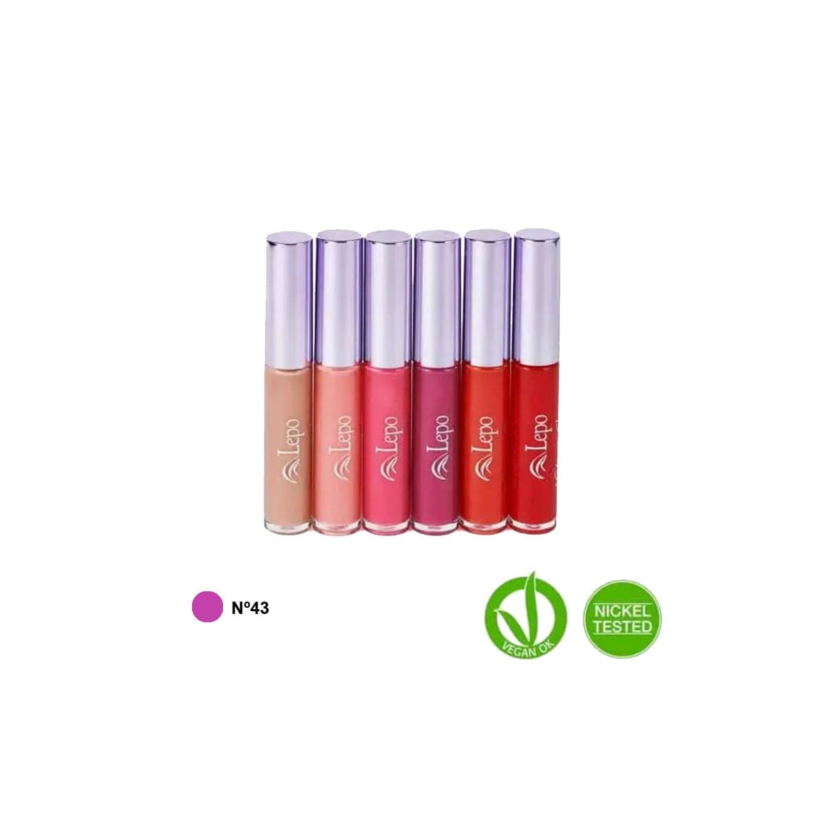 Gloss natural Nº 43 Lila Lepo