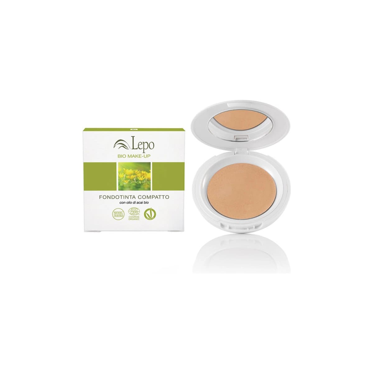 Polvo compacto para pieles grasas 20 Lepo