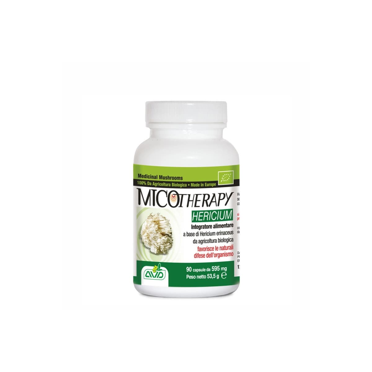Hericium 90 capsulas Bio Micotherapy AVD Reform