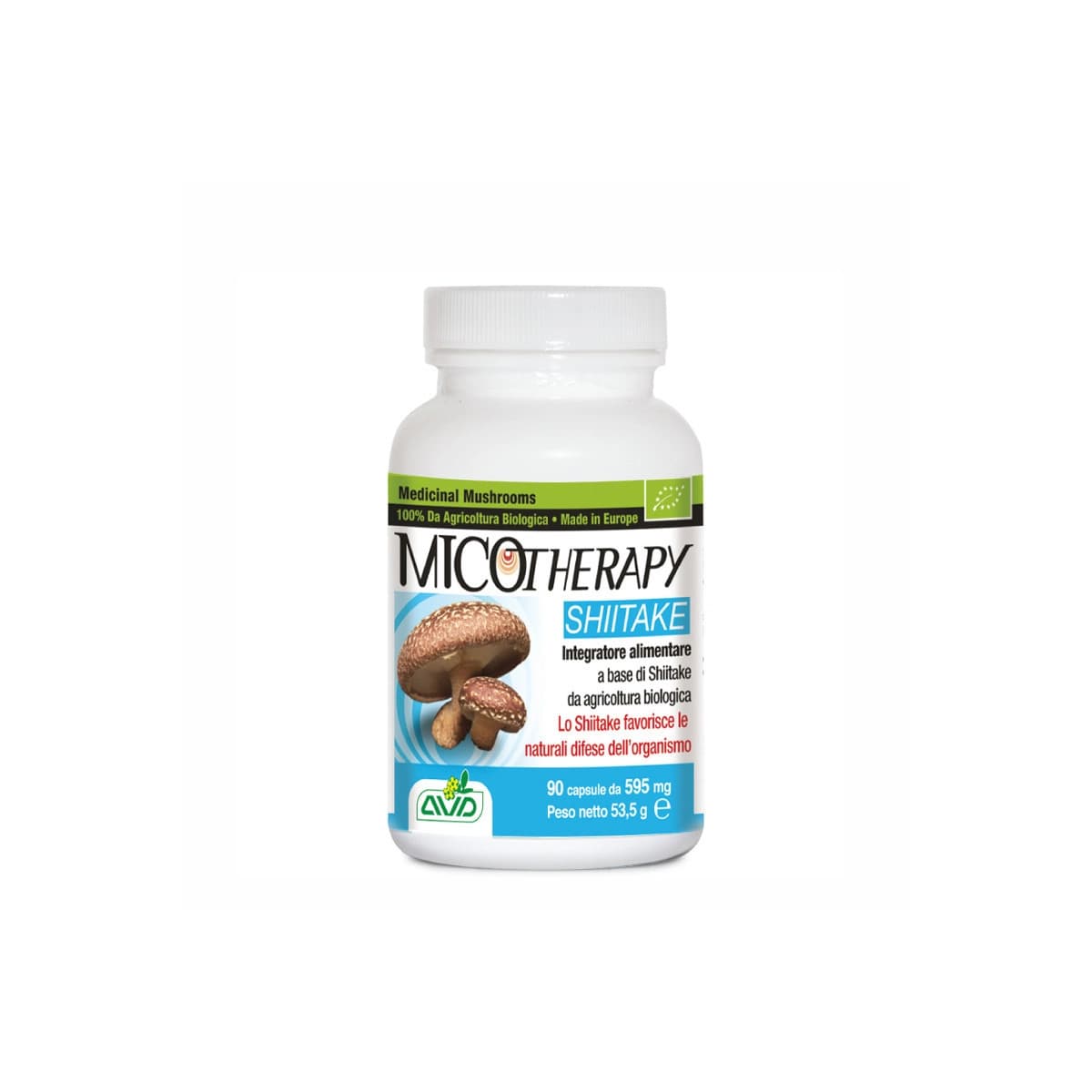 Shitake 90 capsulas Bio Micotherapy AVD Reform