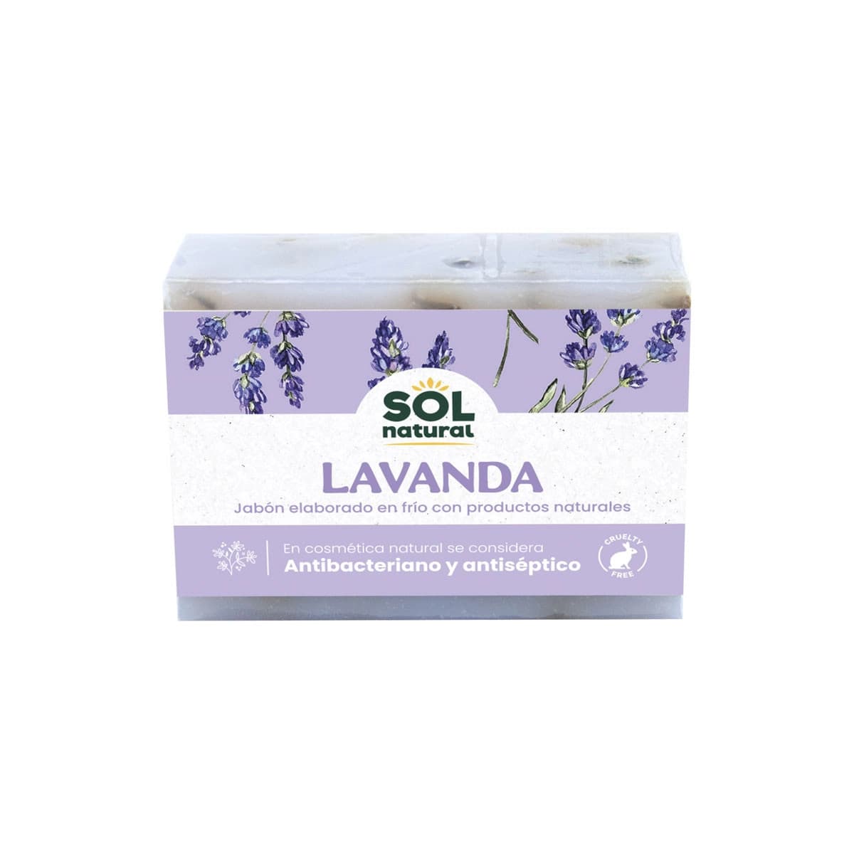 Jabon de lavanda 100g Sol Natural