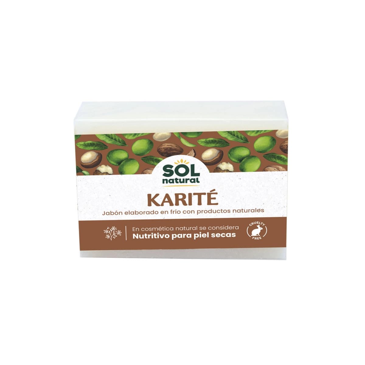 Jabon de karite 100 g Sol Natural