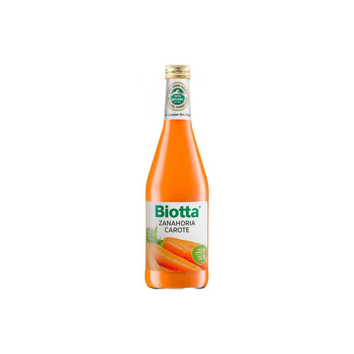 Zumo de Zanahoria Bio 500ml Biotta
