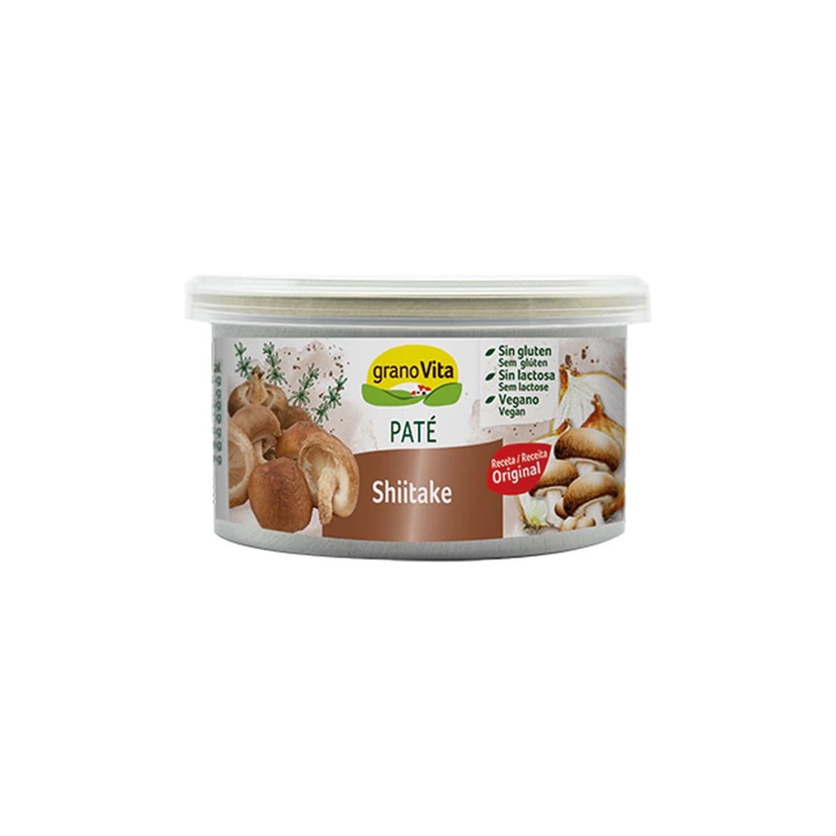 Pate de shitake lata 125g Granovita
