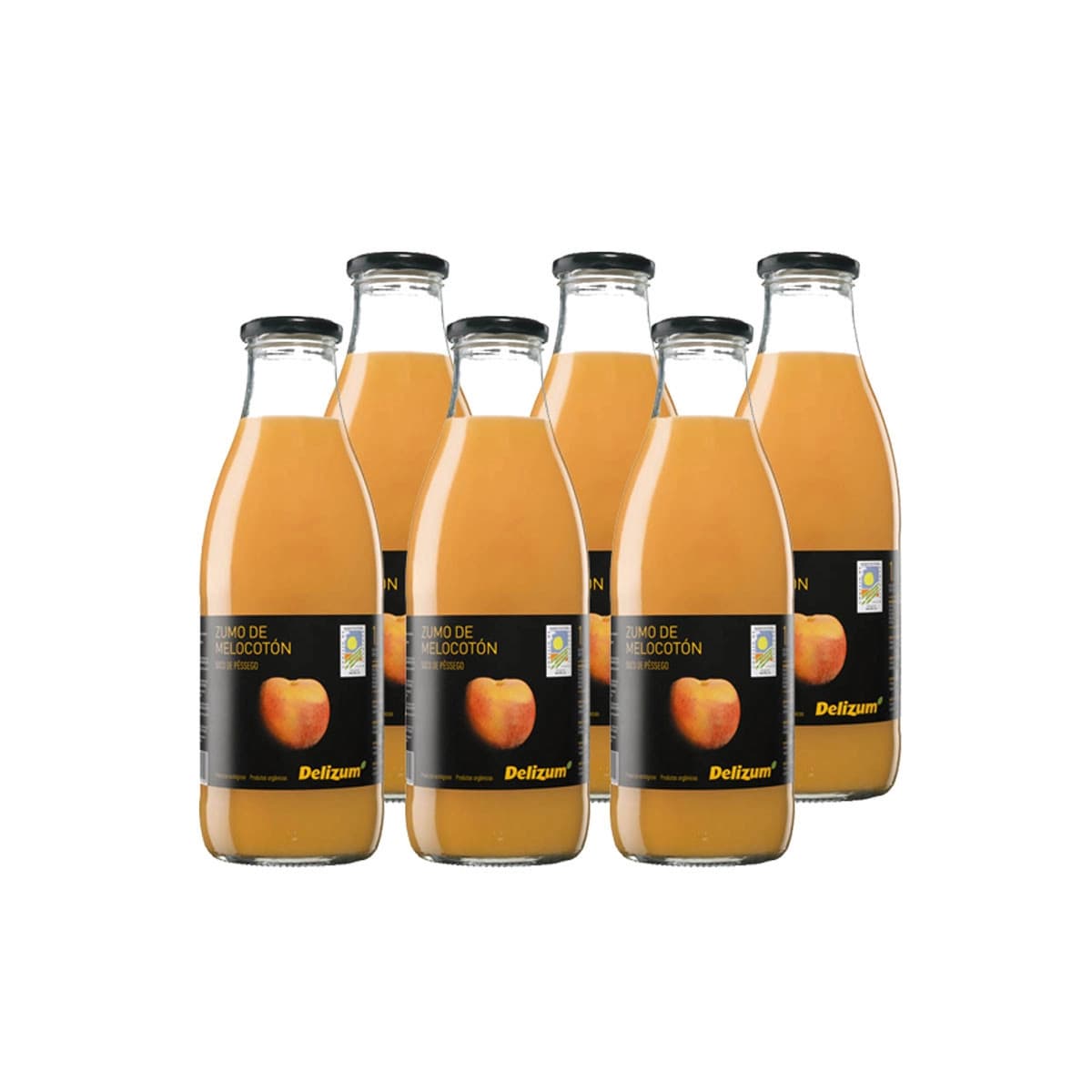 Zumo de Melocoton bio 6x750ml Delizum