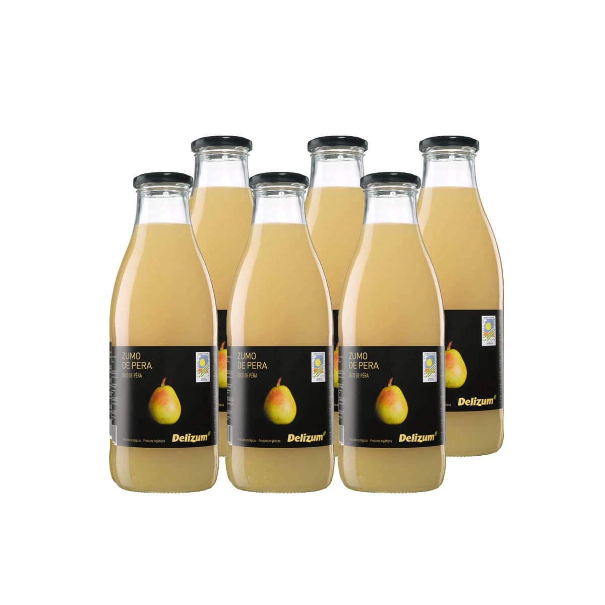 Zumo de Pera bio 6x750ml Delizum