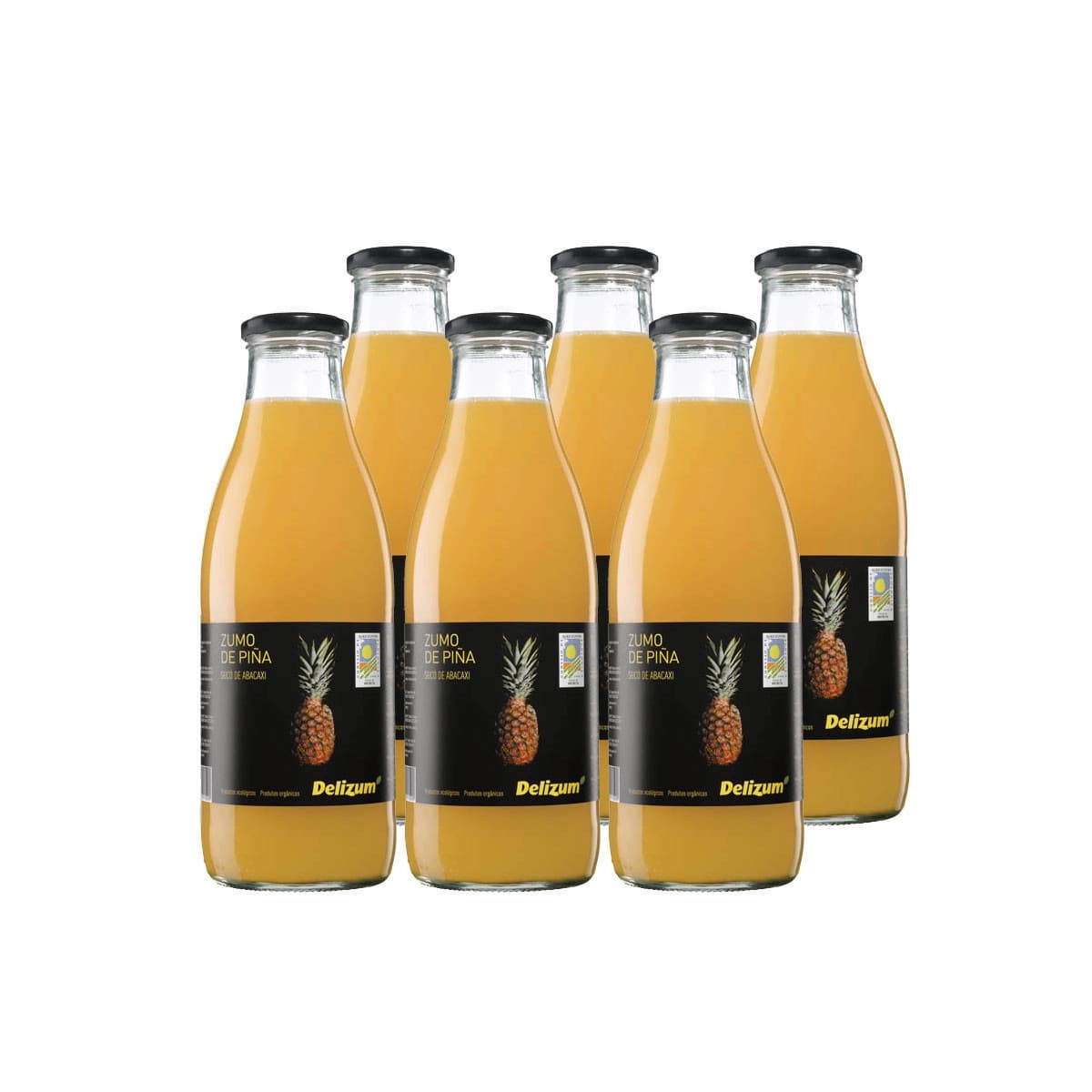 Zumo de Piña bio 6x750ml Delizum