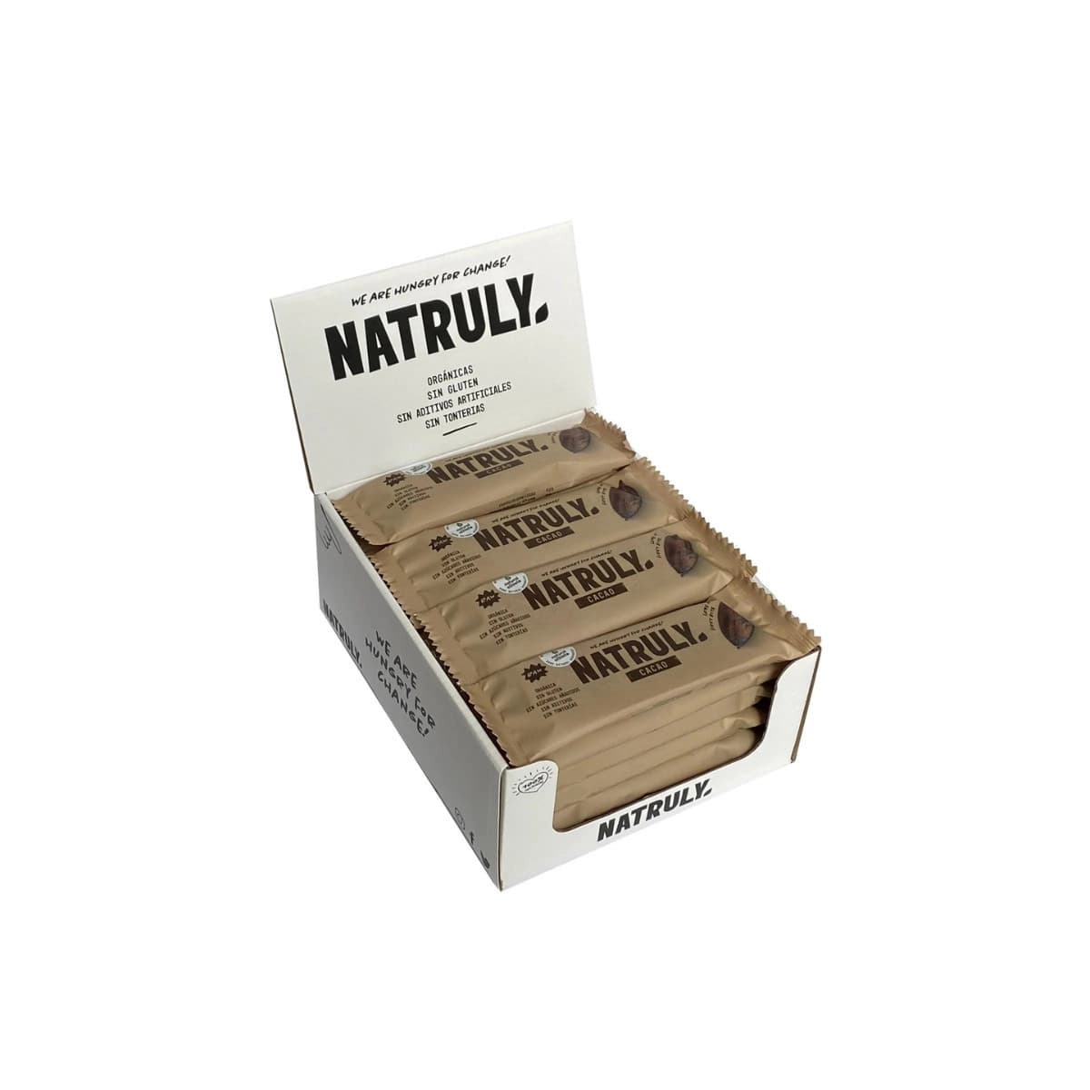 Barrita Raw de Cacao Bio 24x40g Natruly