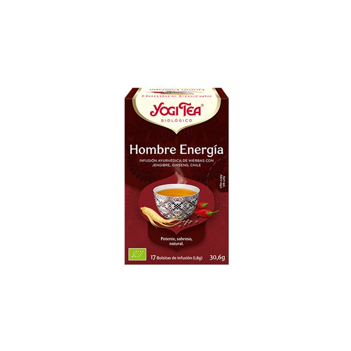 Yogi Tea Hombre Energia 17 Filtros BIO