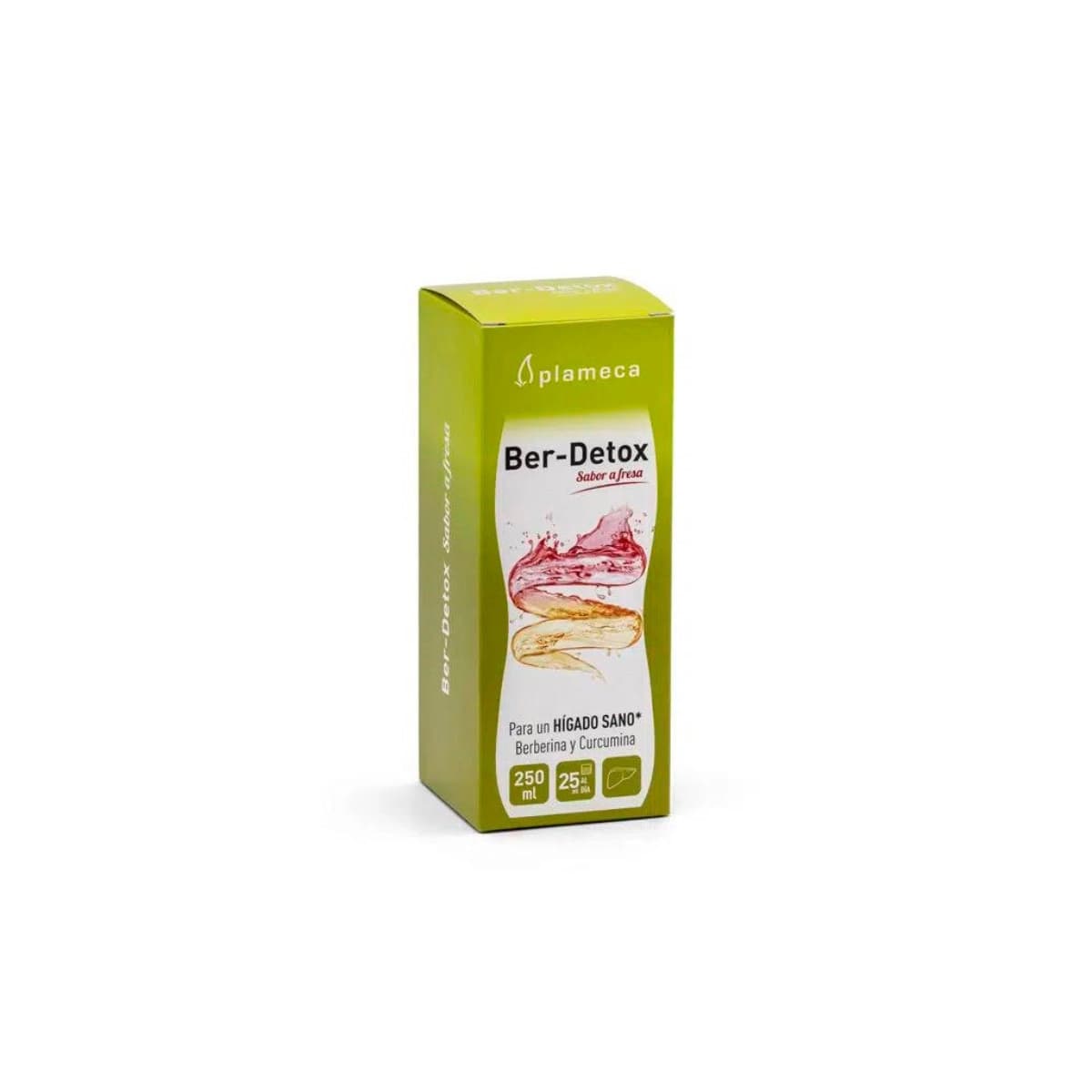 Ber-DetoX Sabor Fresa 250ml Plameca