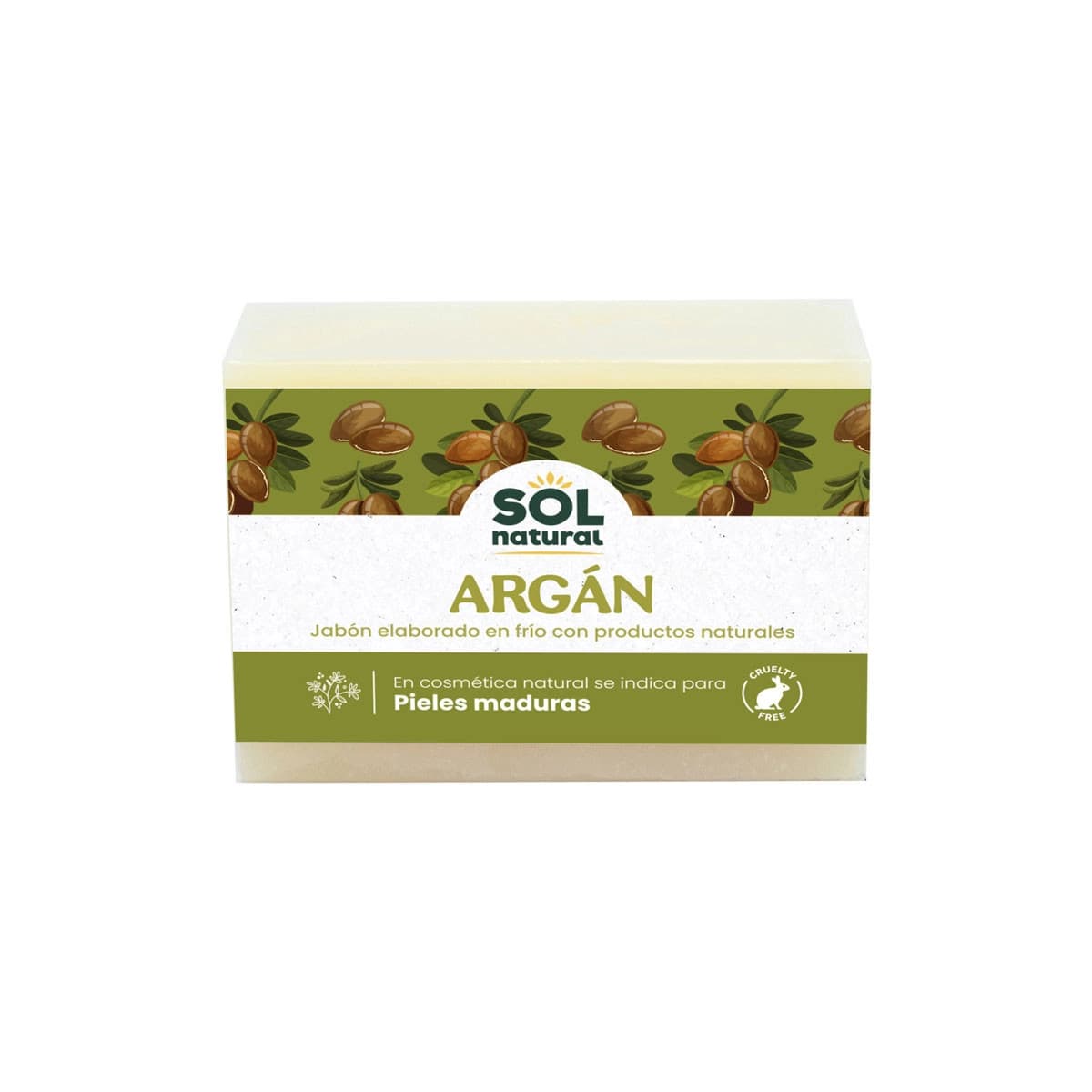 Jabon de Argan 100g Sol Natural