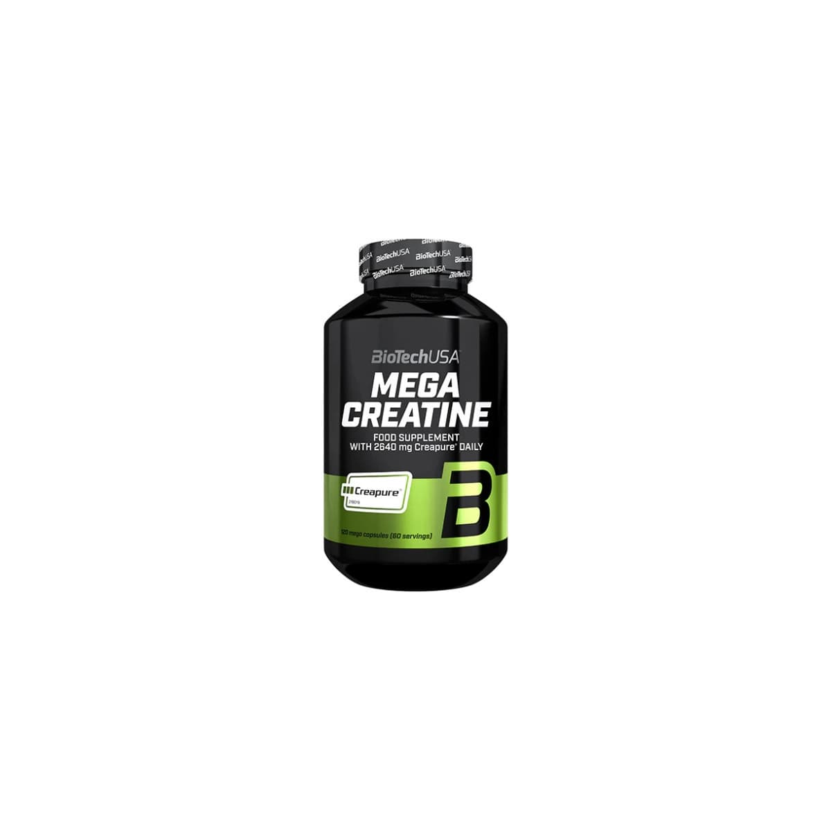 Creapure Mega Creatina 120 caps BiotechUSA
