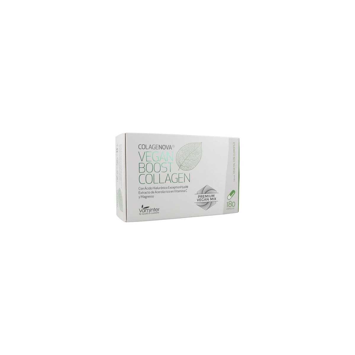 Colagenova Vegano Colageno Boost 180 capsulas Vaminter