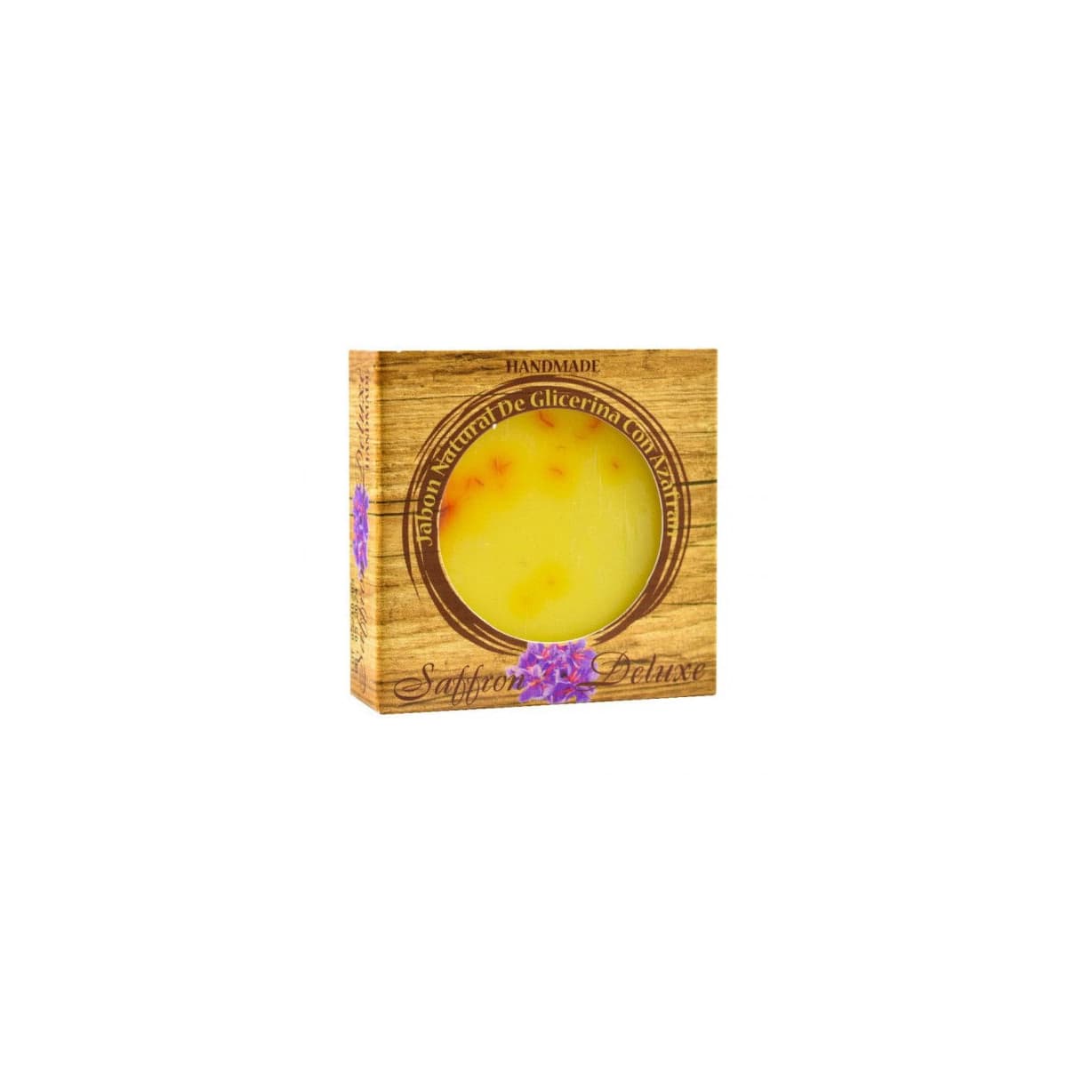Jabon facial natural Azafran 70g Rose&Rose