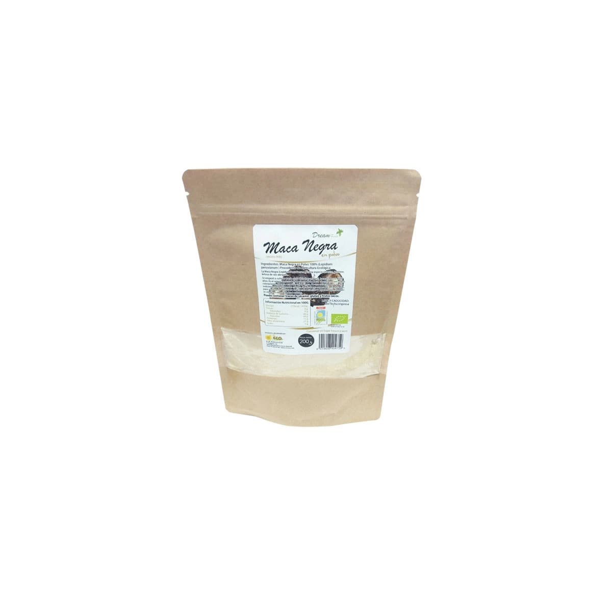 Maca negra polvo Bio 200g Dream Foods