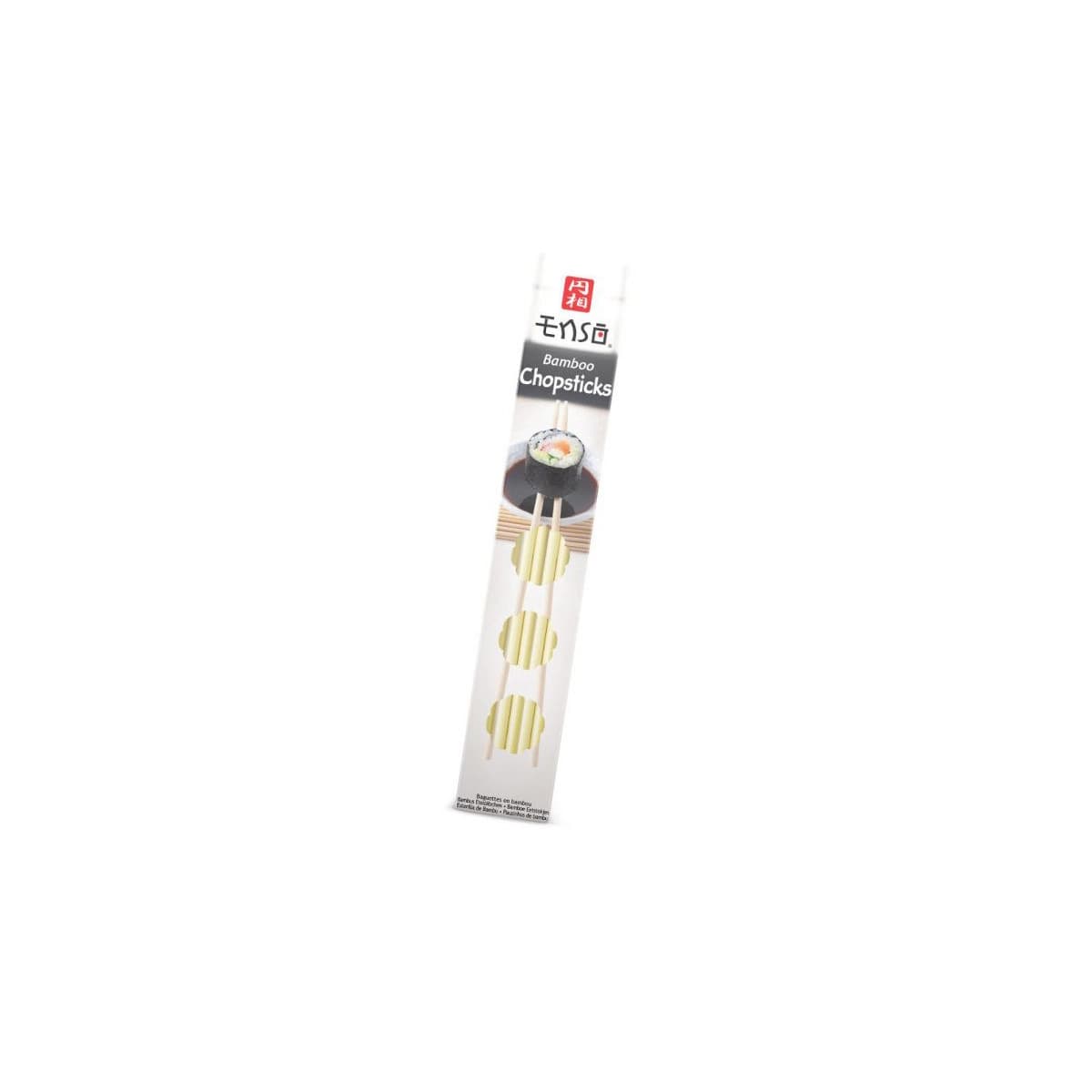 Sushi palillos de bambu (6 pares) Enso