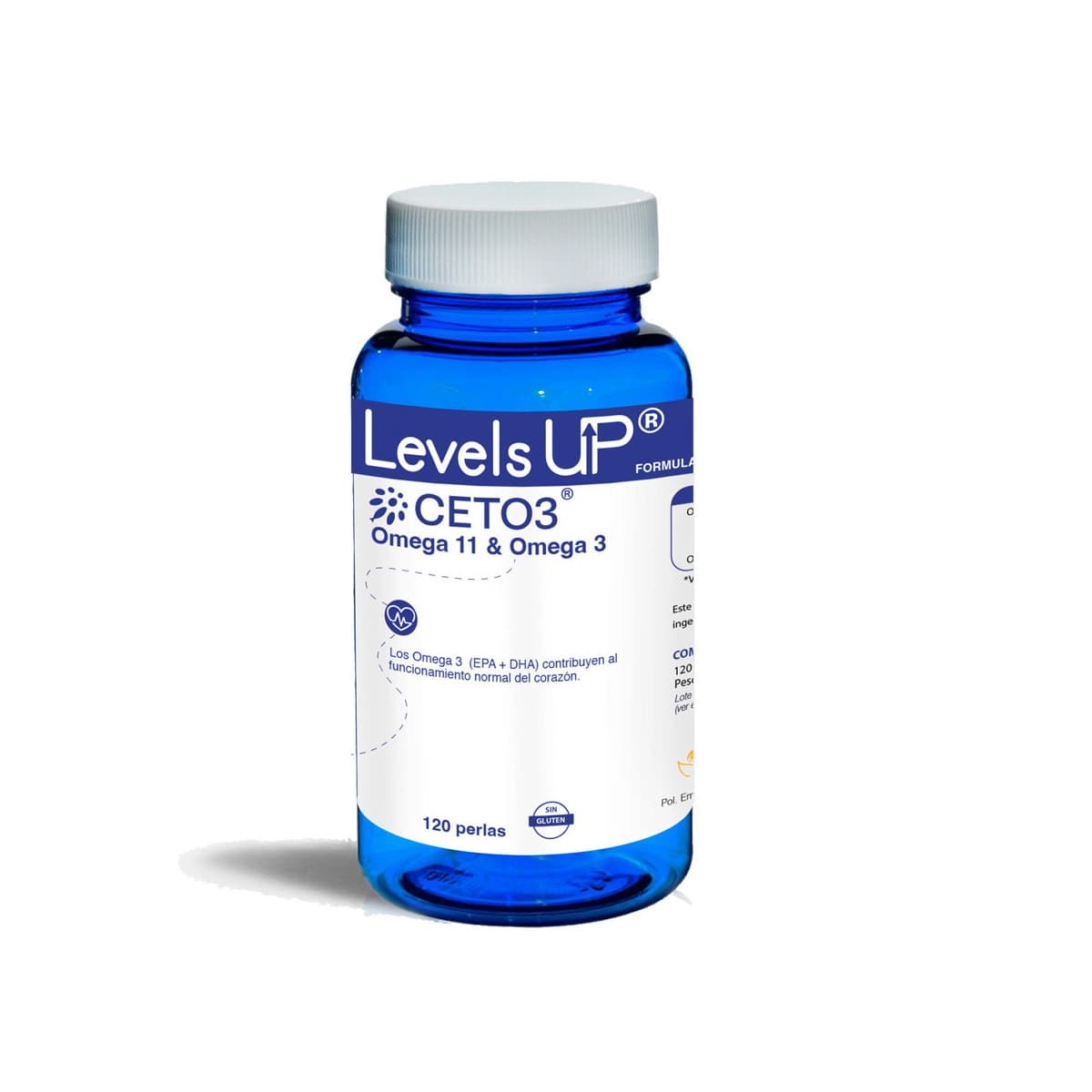 Omega Ceto3 120 perlas Levels Up
