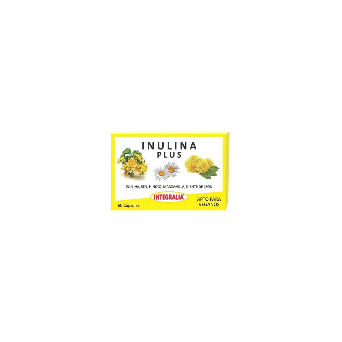 Inulina Plus 60 vegcaps Integralia