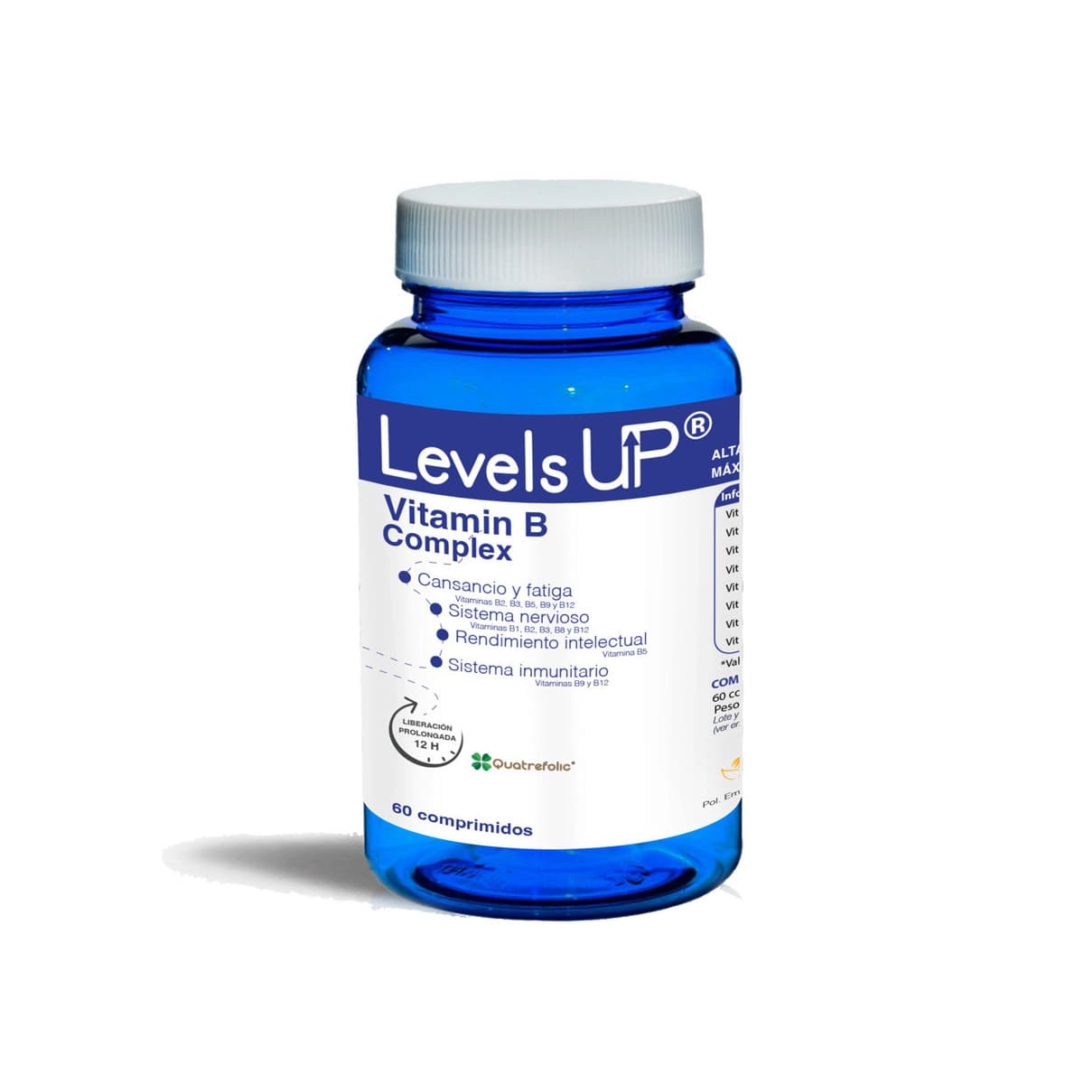 Vitamina B Complex 60 comp Levels Up