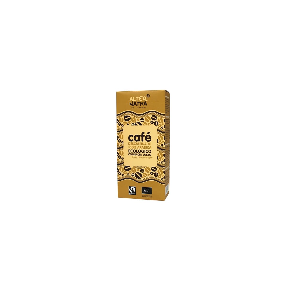 Cafe descafeinado molido bio 250 g Alternativa 3