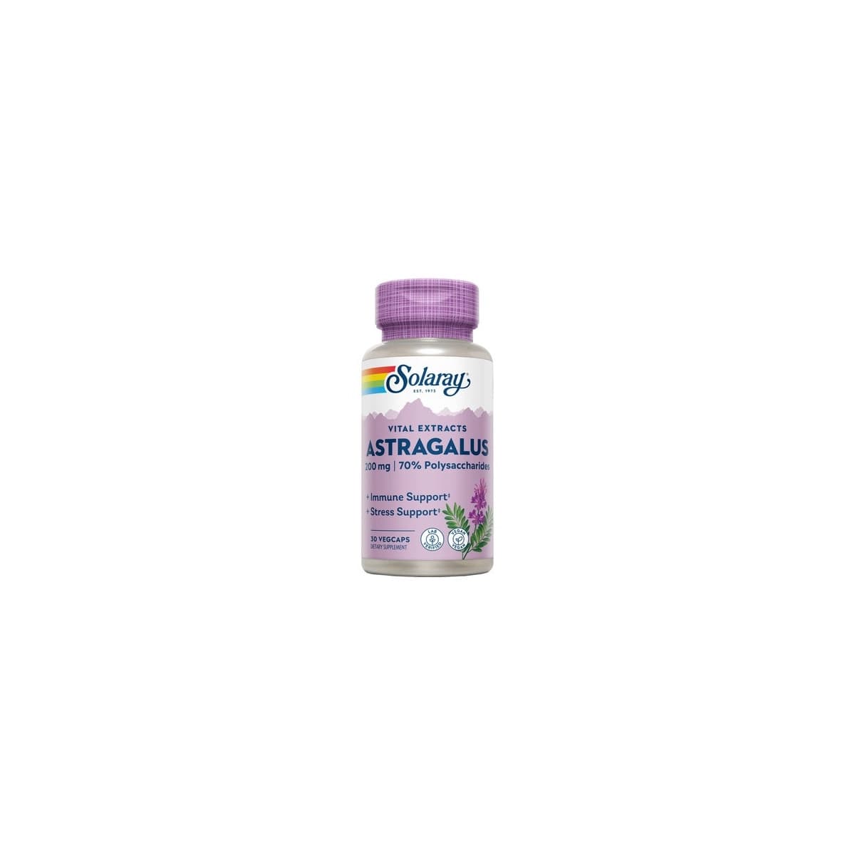 Astragalus extracto de raiz 200mg 30vcaps Solaray