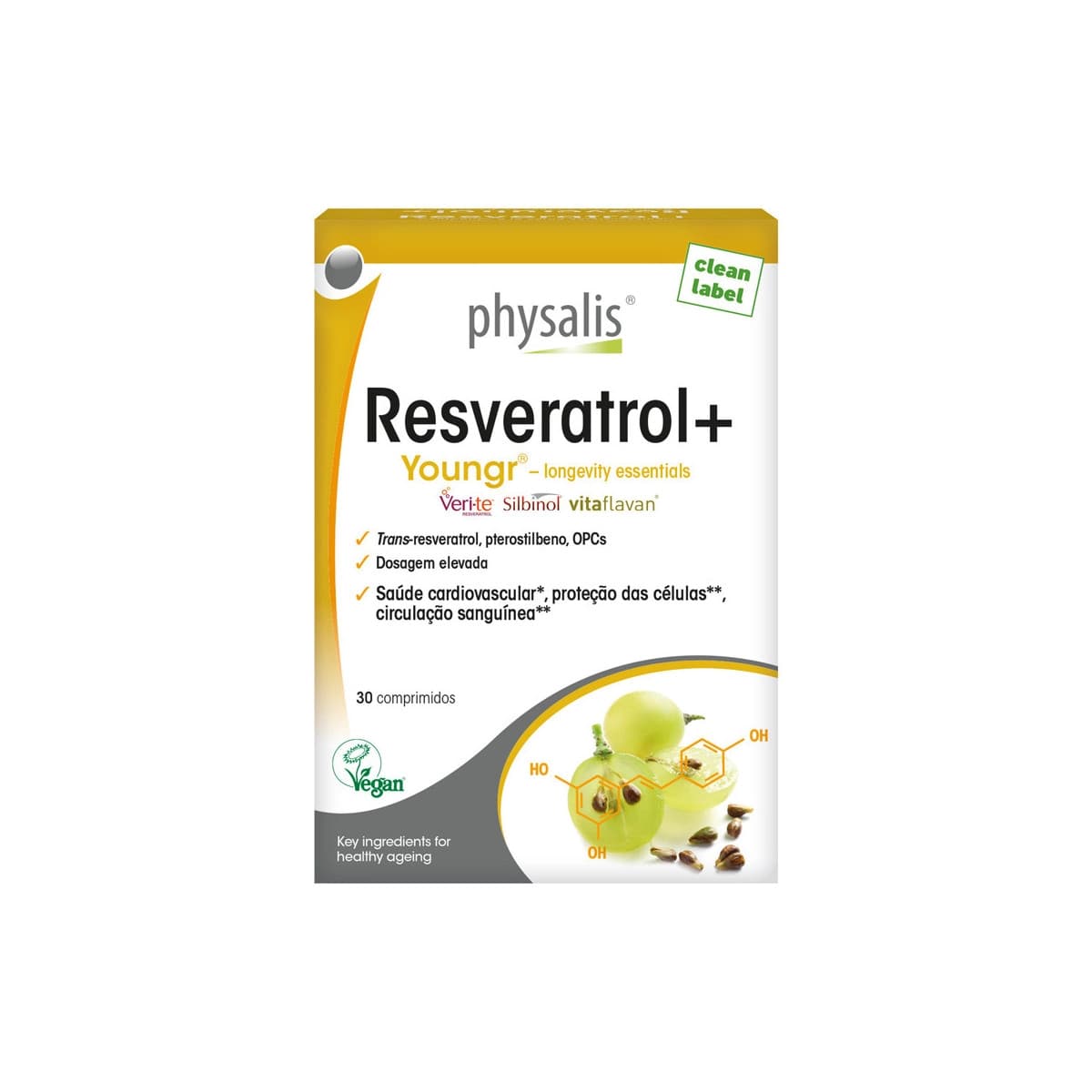 Resveratrol + 30 compromidos Physalis