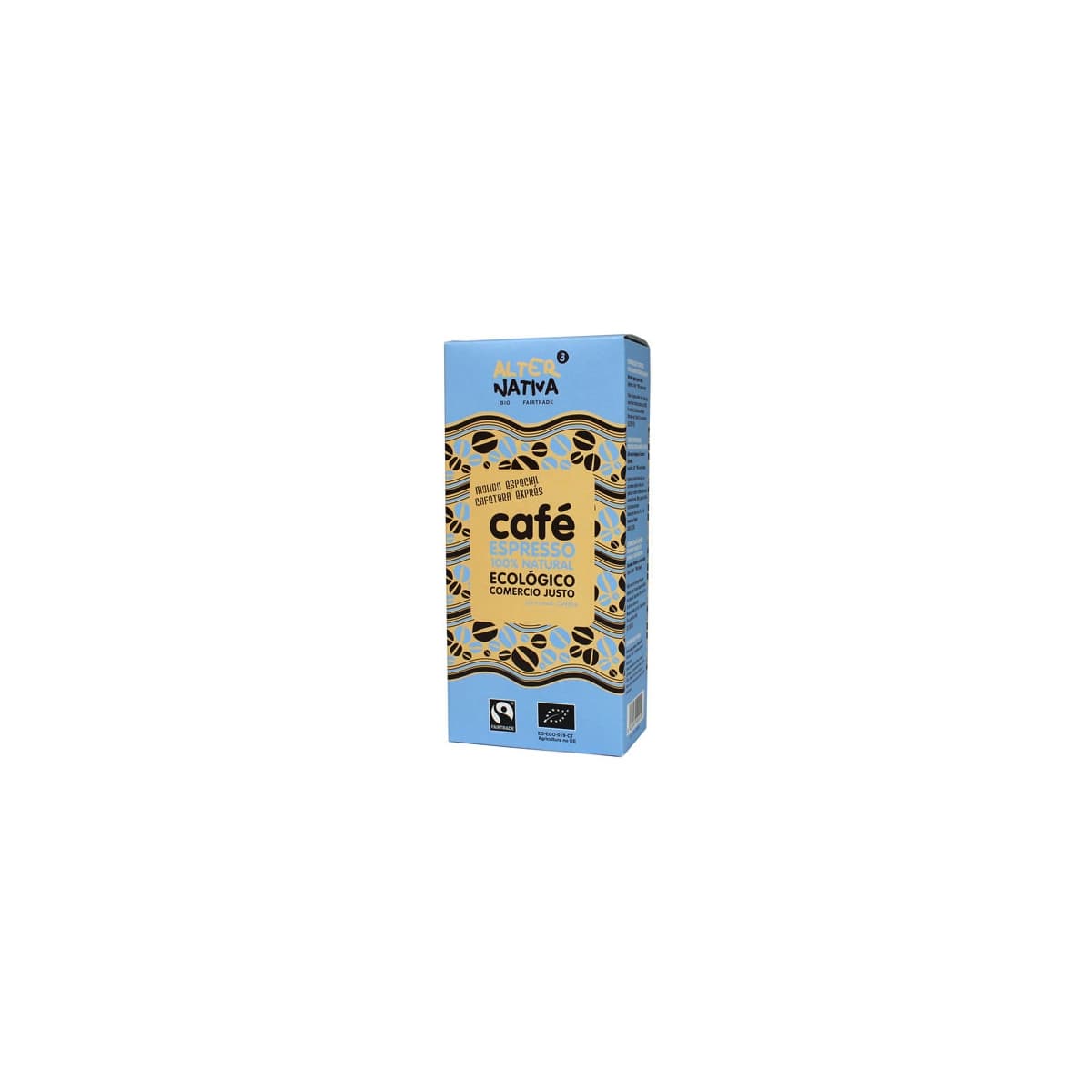 Cafe espresso molido bio 250 g Alternativa 3