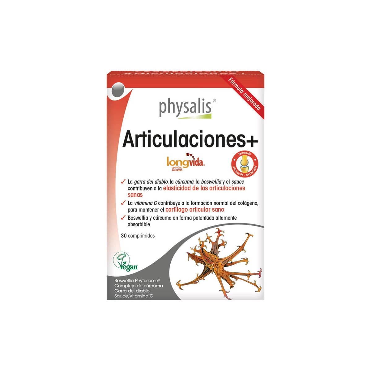 Articulaciones+ 30 comprimidos Physalis