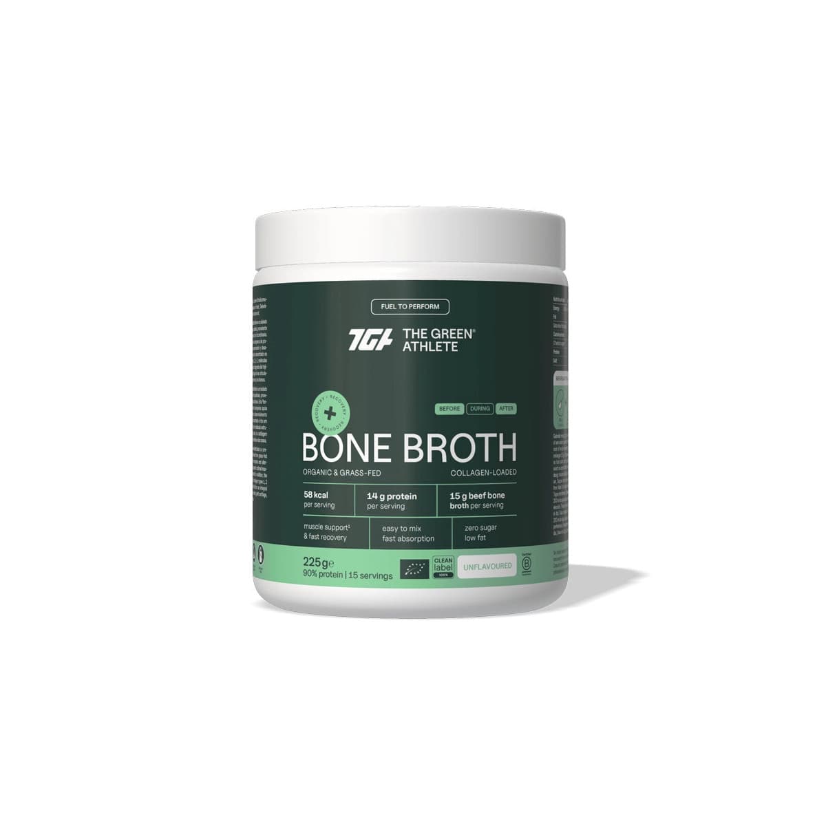 Bone Broth beef Caldo de huesos polvo Bio 225g TGA