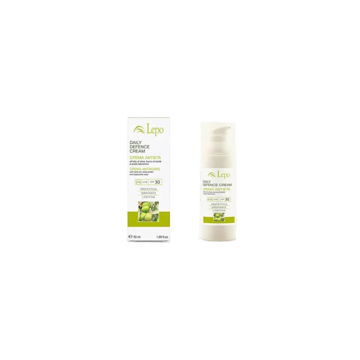 Crema Factor 30 Daily Defence 50ml Lepo