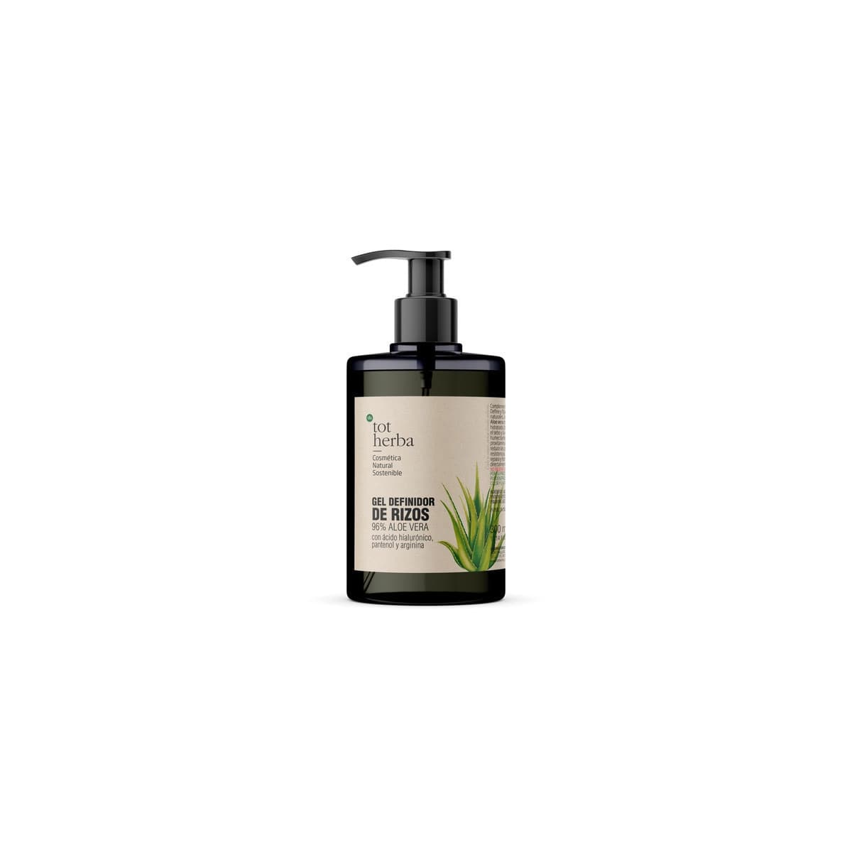 Gel definidor de Rizos 96% Aloe Vera 300ml Tot Herba