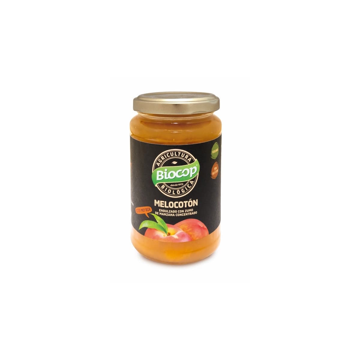 Compota de melocotón bio 265g Biocop