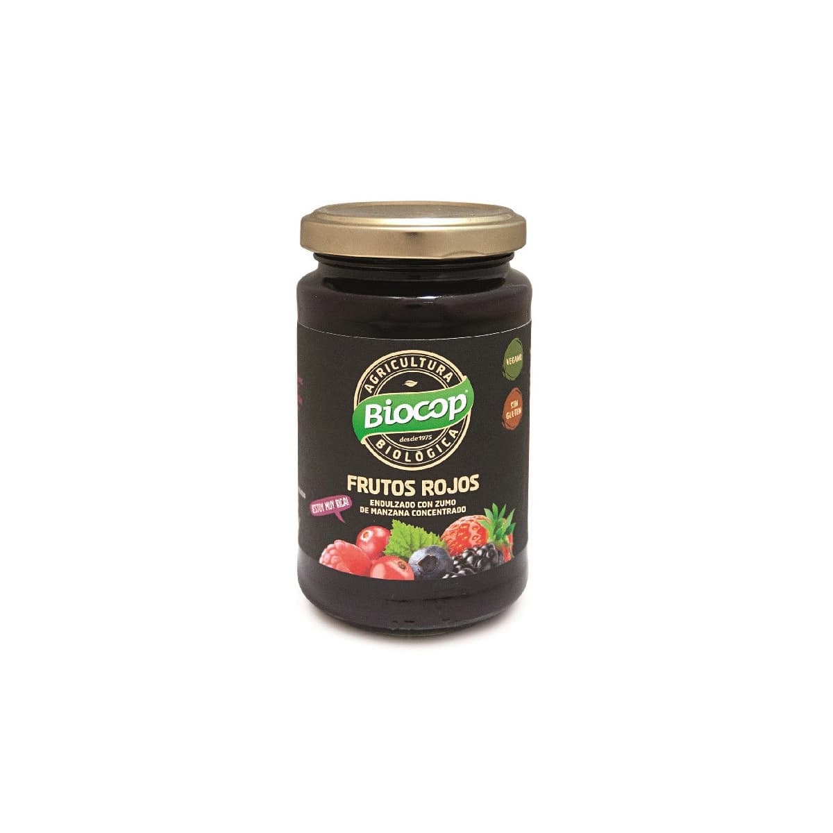 Compota de frutos rojos bio 265g Biocop