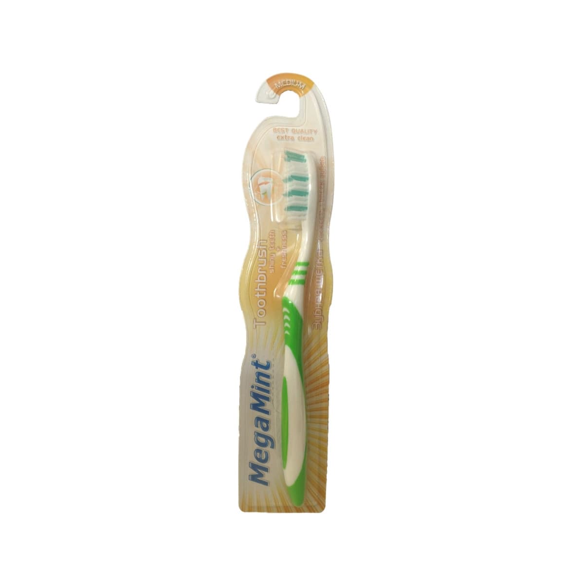 Cepillo de dientes adulto medium Megamint