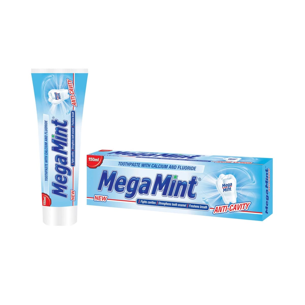 Dentifrico anticaries Megamint 150ml Rose&Rose