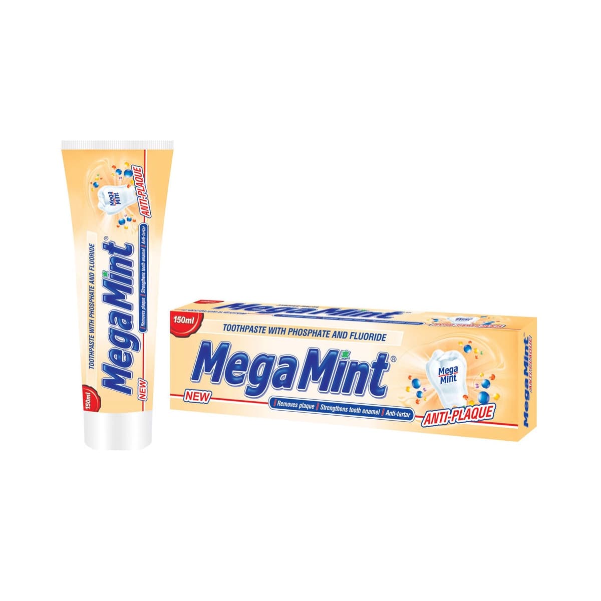 Dentifrico antiplaca Megamint 150ml Rose&Rose