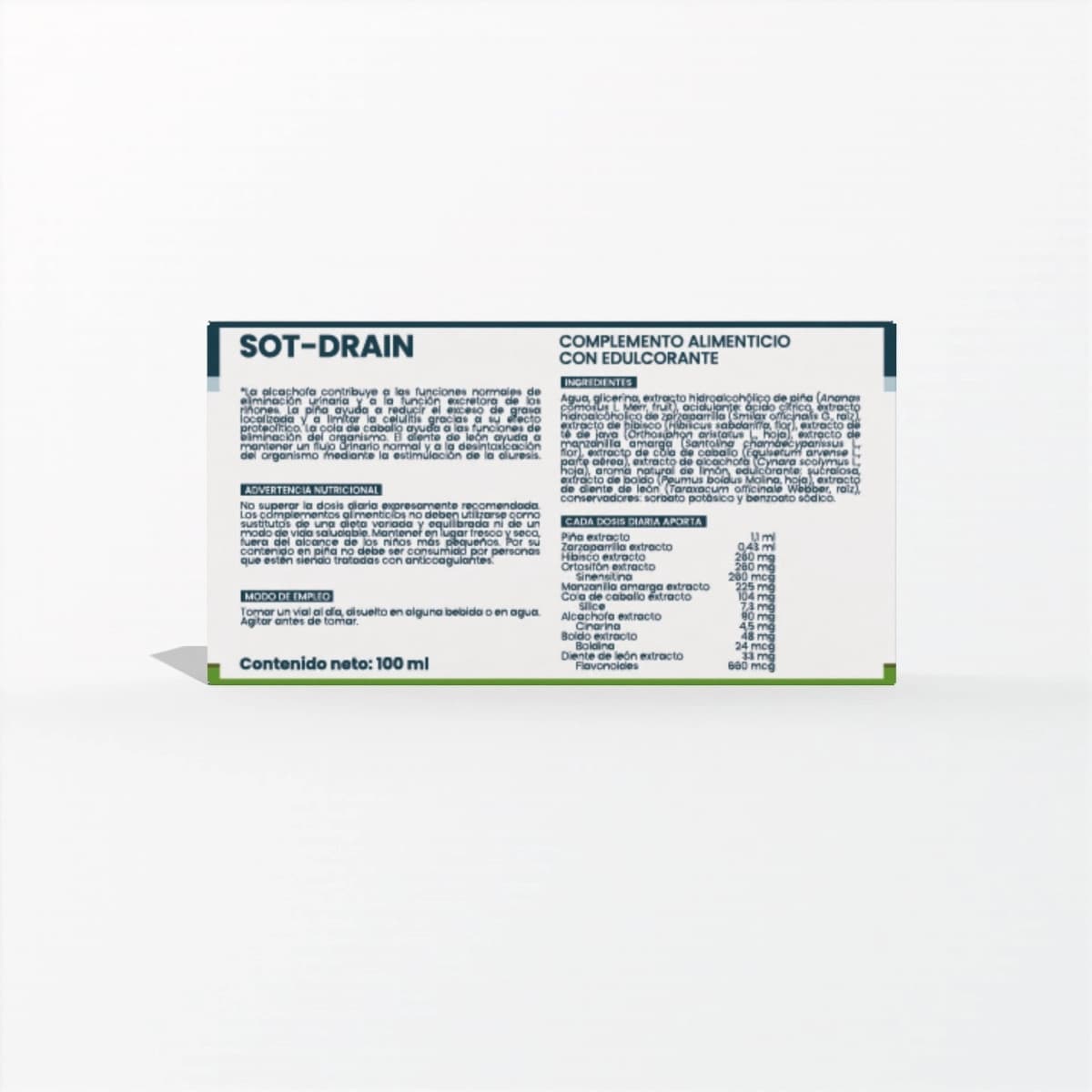 Sot Drain 10ml 10 Viales Sotya