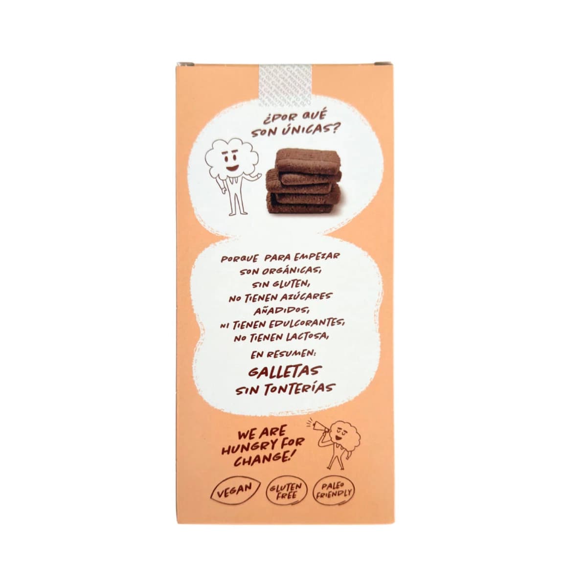 Galletas sabor cacao y naranja Bio 125g Natruly
