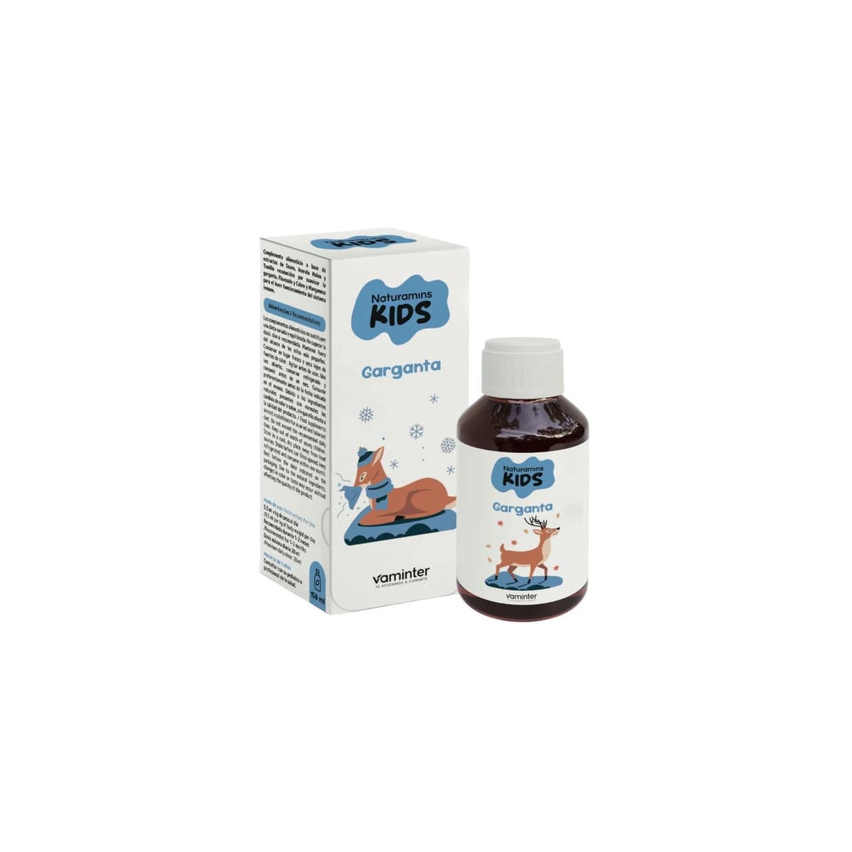 Kids Jarabe Garganta 150 ml Naturamins