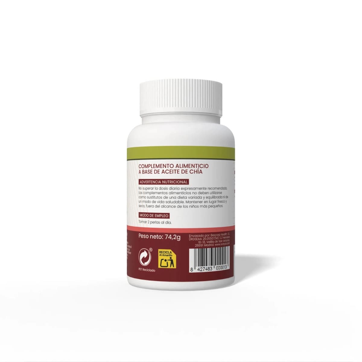 Aceite de Chia 675mg 110 perlas Sotya
