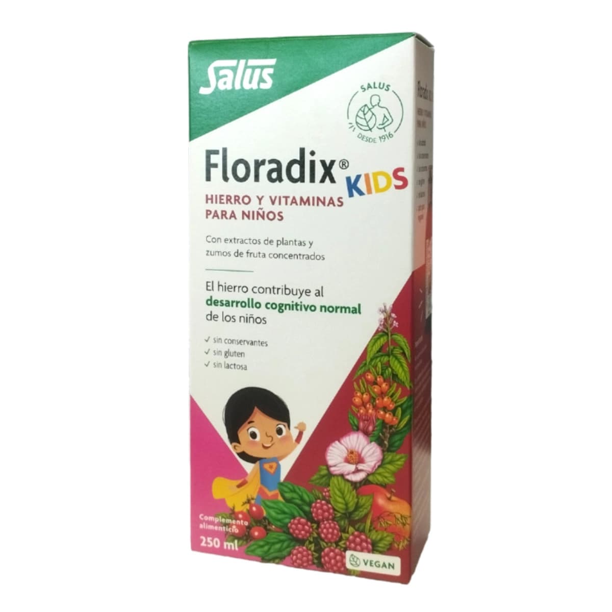 Floradix KIDS (hierro y vitaminas para niños) 250ml Salus
