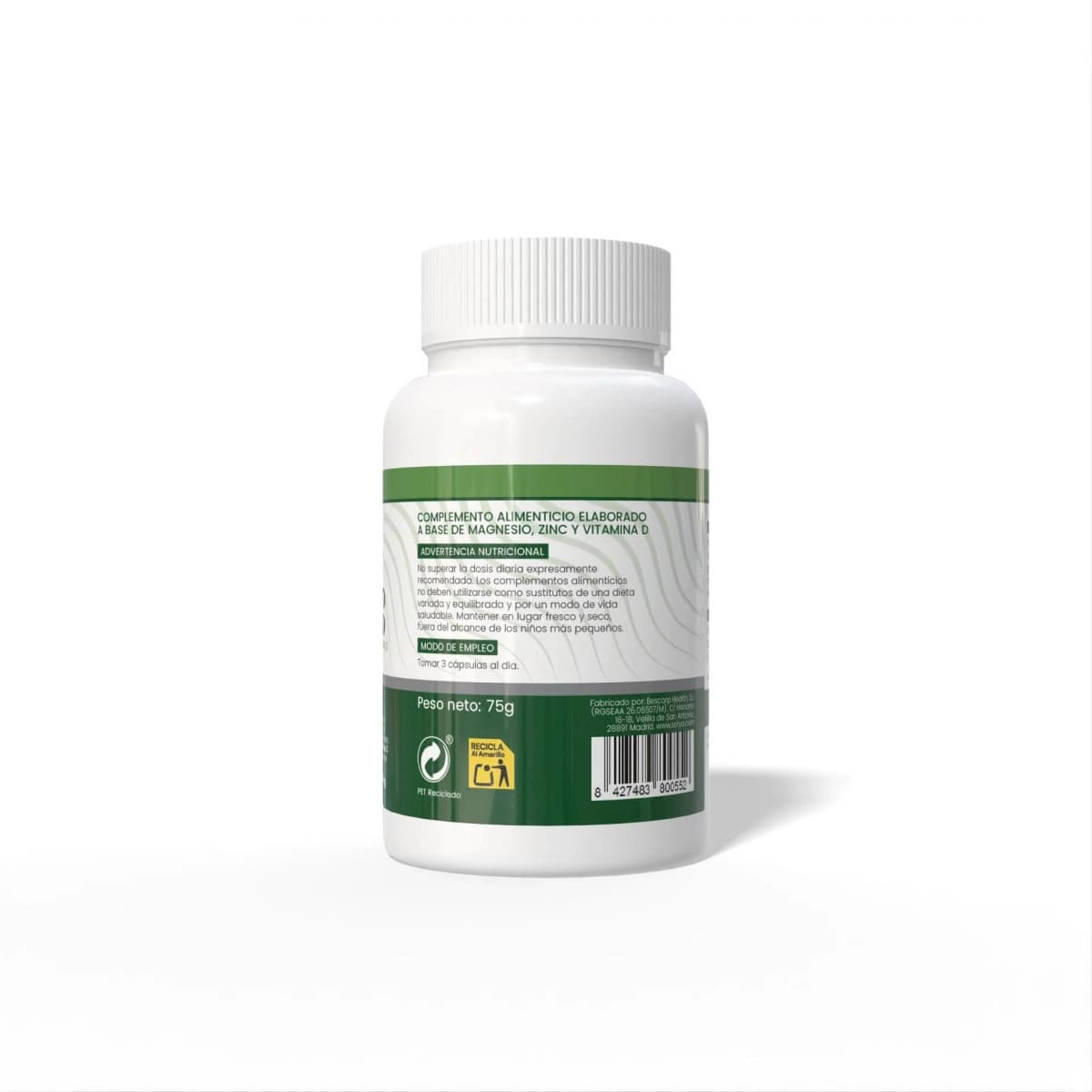 Bisglicinato de magnesio 750mg 100 caps Sotya