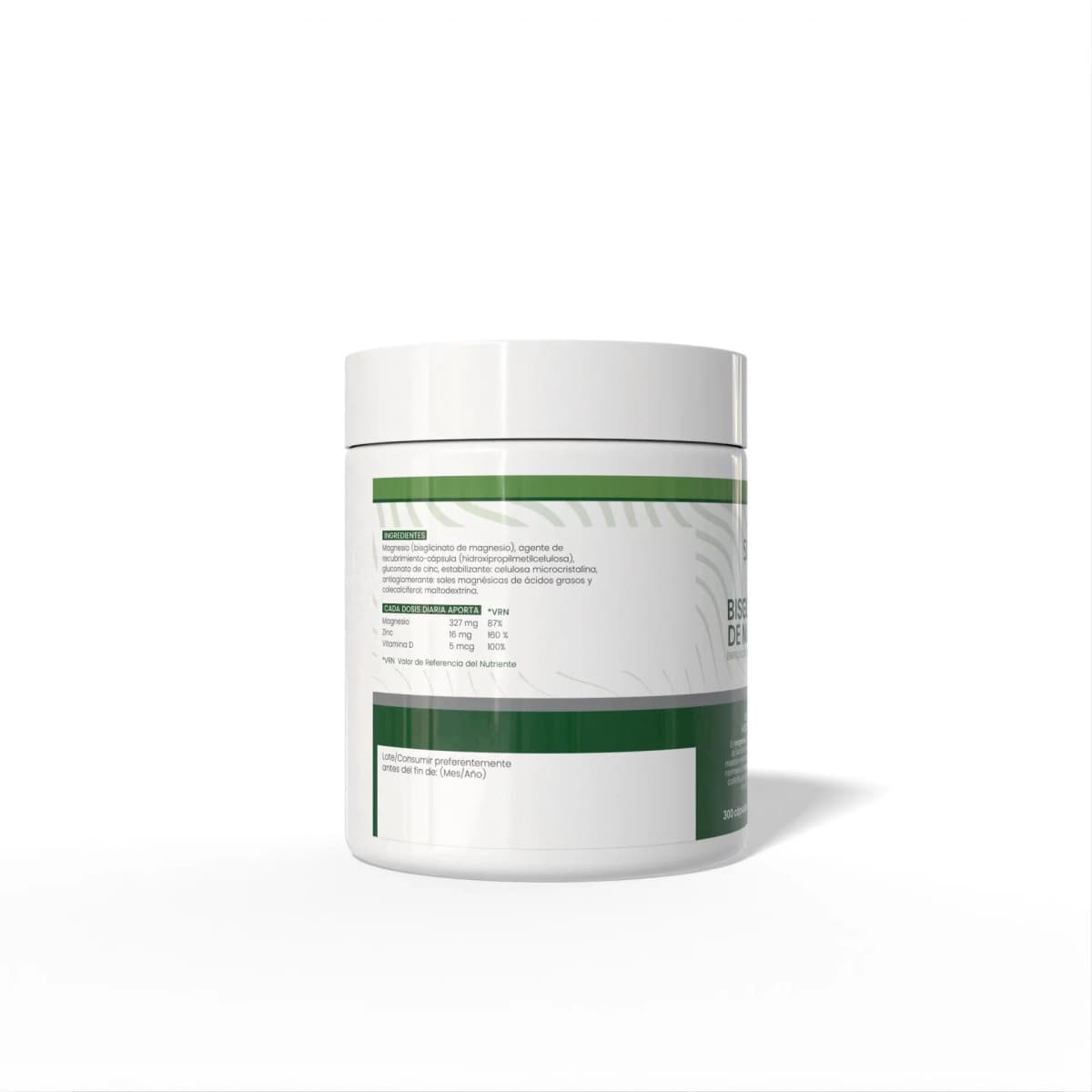 Bisglicinato de magnesio 750mg 300 caps Sotya