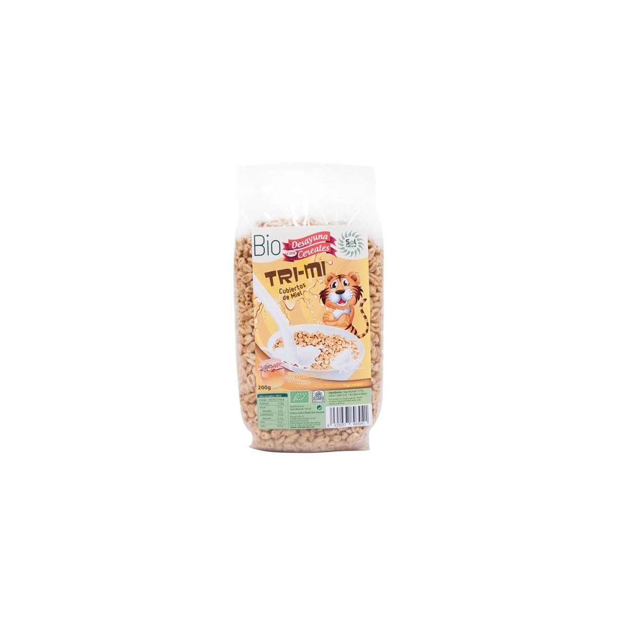 Cereales Tri-Mi con miel bio 200g Sol Natural