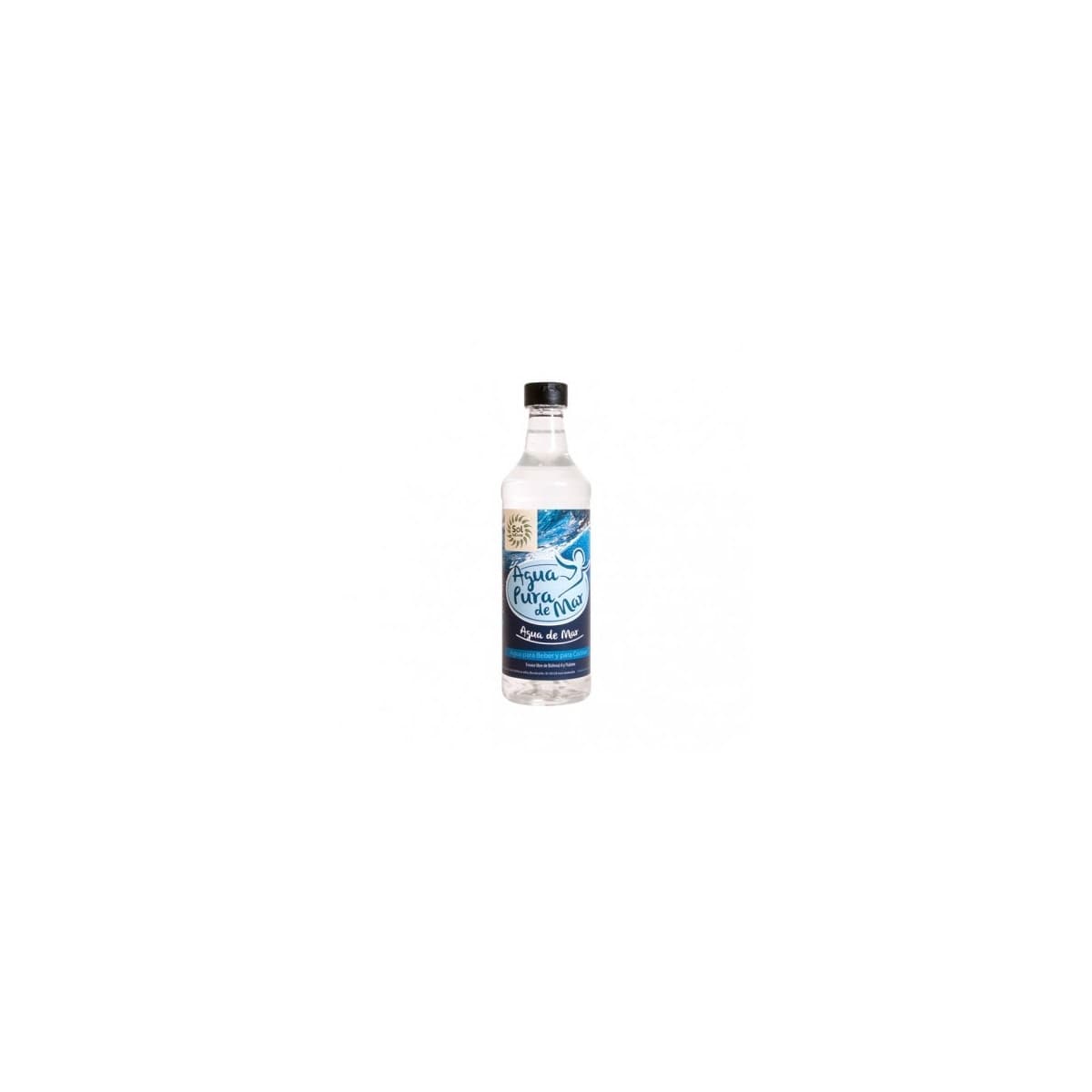 Agua de mar botella 500ml Sol Natural
